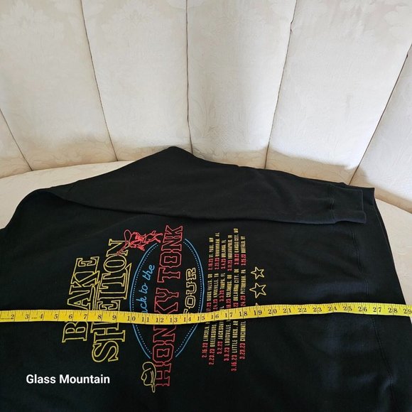 Sold - Blake Shelton Back to The Honky Tonk Tour 2023 Black Men's XL Hoodie - Picture 11 of 12